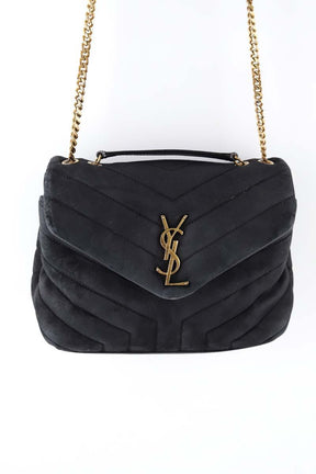 Bandoulière Saint Laurent Loulou Noir