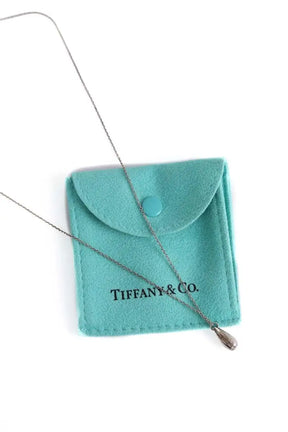 Collier Tiffany Argent en Acier