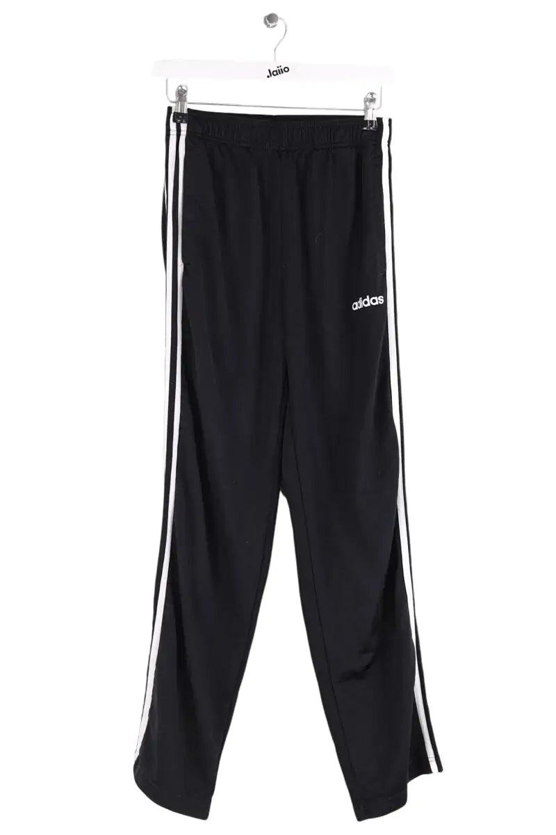 Pantalon droit Adidas Noir en Synthétique, taille S - Seconde Main