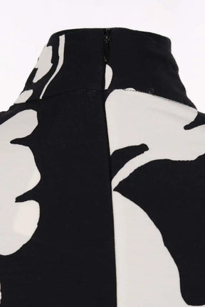 Robe Double Je Noir en Laine