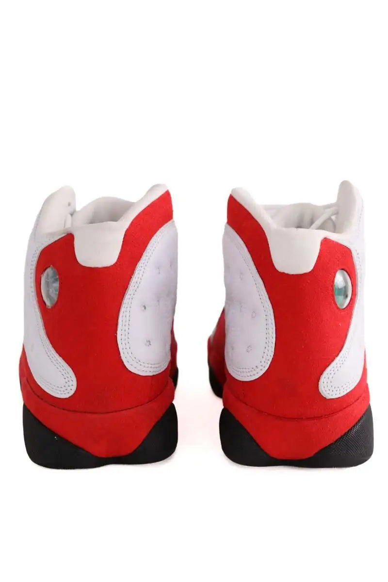 Baskets hautes Nike Blanc en Cuir