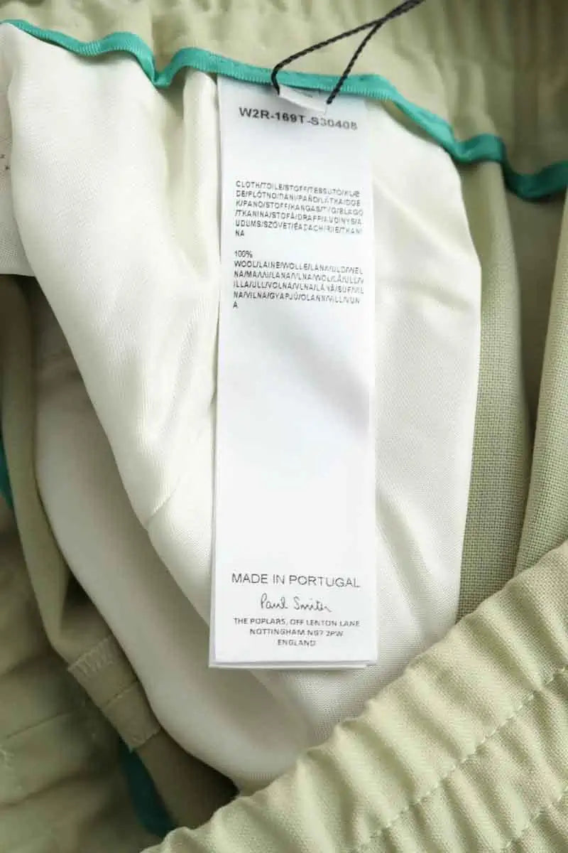 Droit Paul Smith  Vert