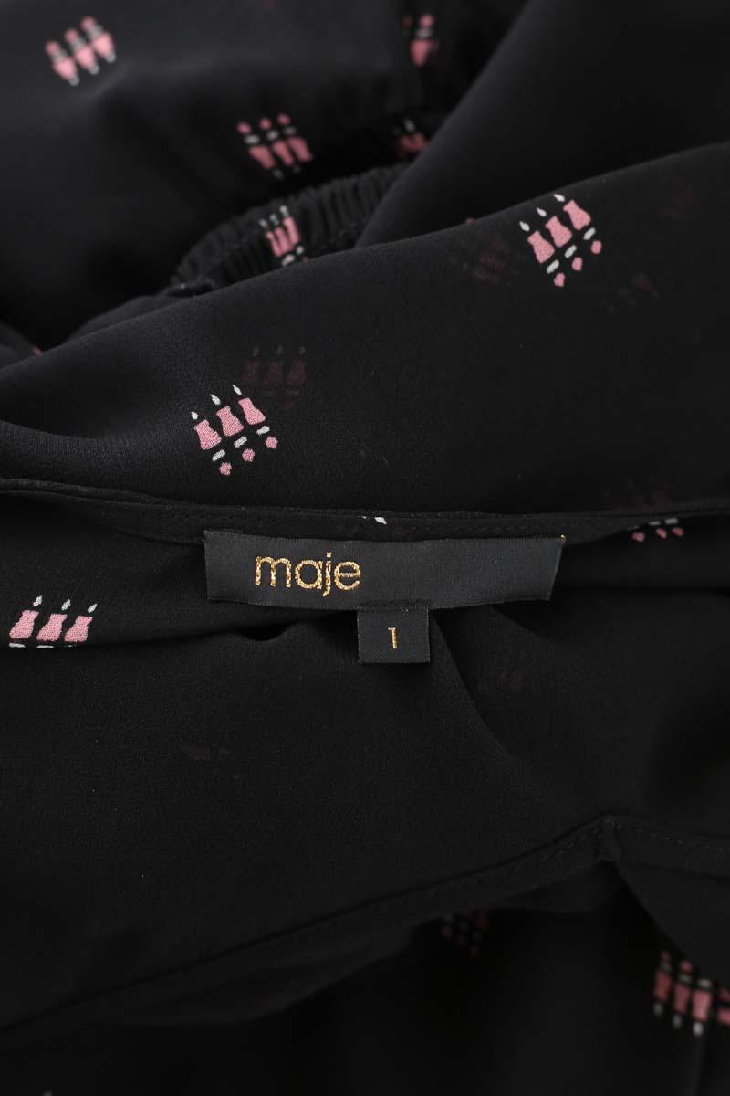 Mi-longueur Maje  Noir