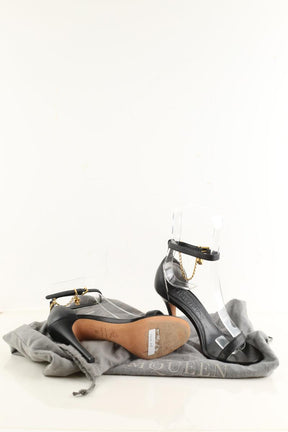 Talons Alexander McQueen  Noir