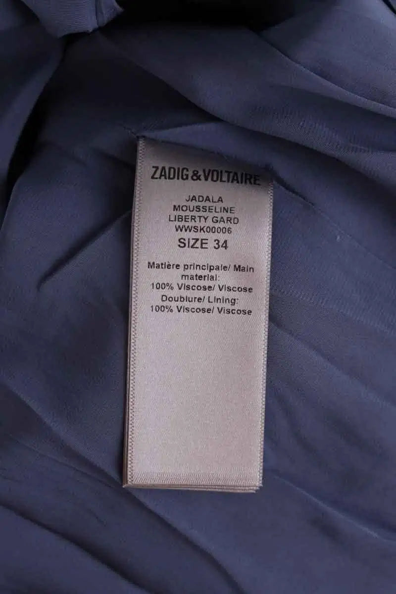 Jupe Zadig & Voltaire Vert en Viscose