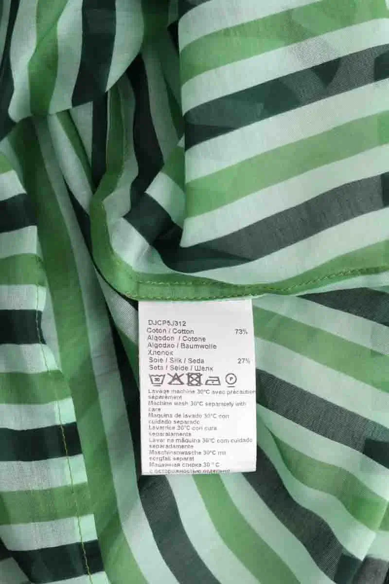 Chemise Gerard Darel Vert en Coton