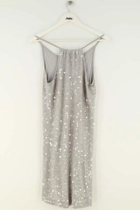 Robe Club Monaco Gris en Paillettes