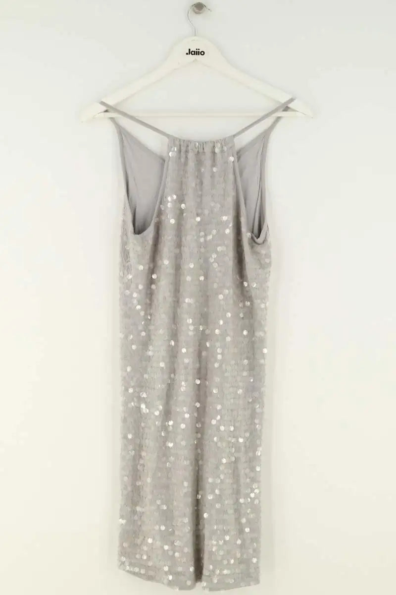 Robe Club Monaco Gris en Paillettes