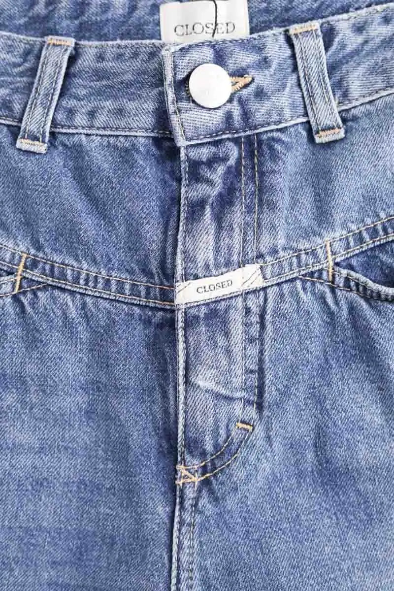 Jean large Closed Bleu en Coton