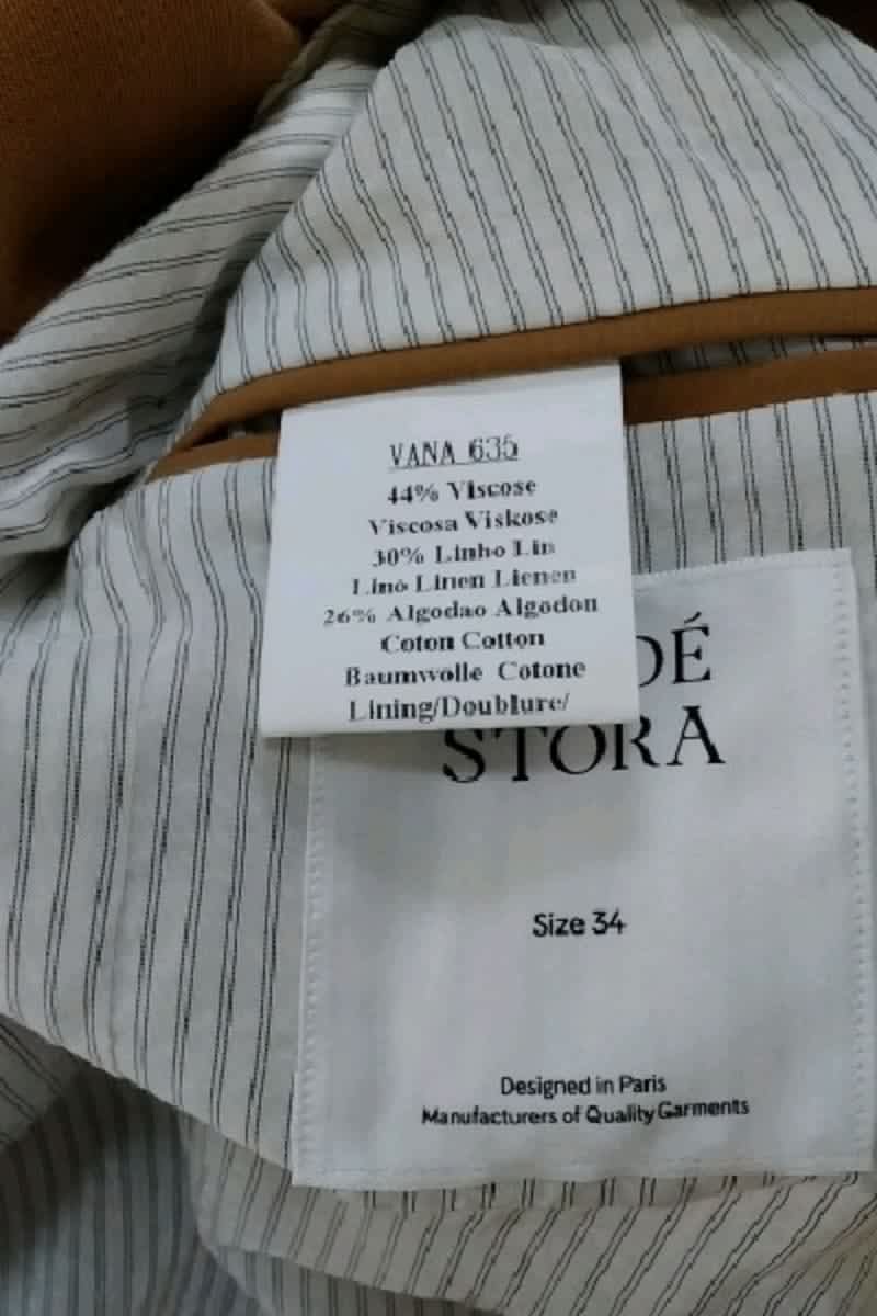 Blazers Chloé Stora  Camel
