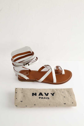 Sandales Navy Paris  Marron