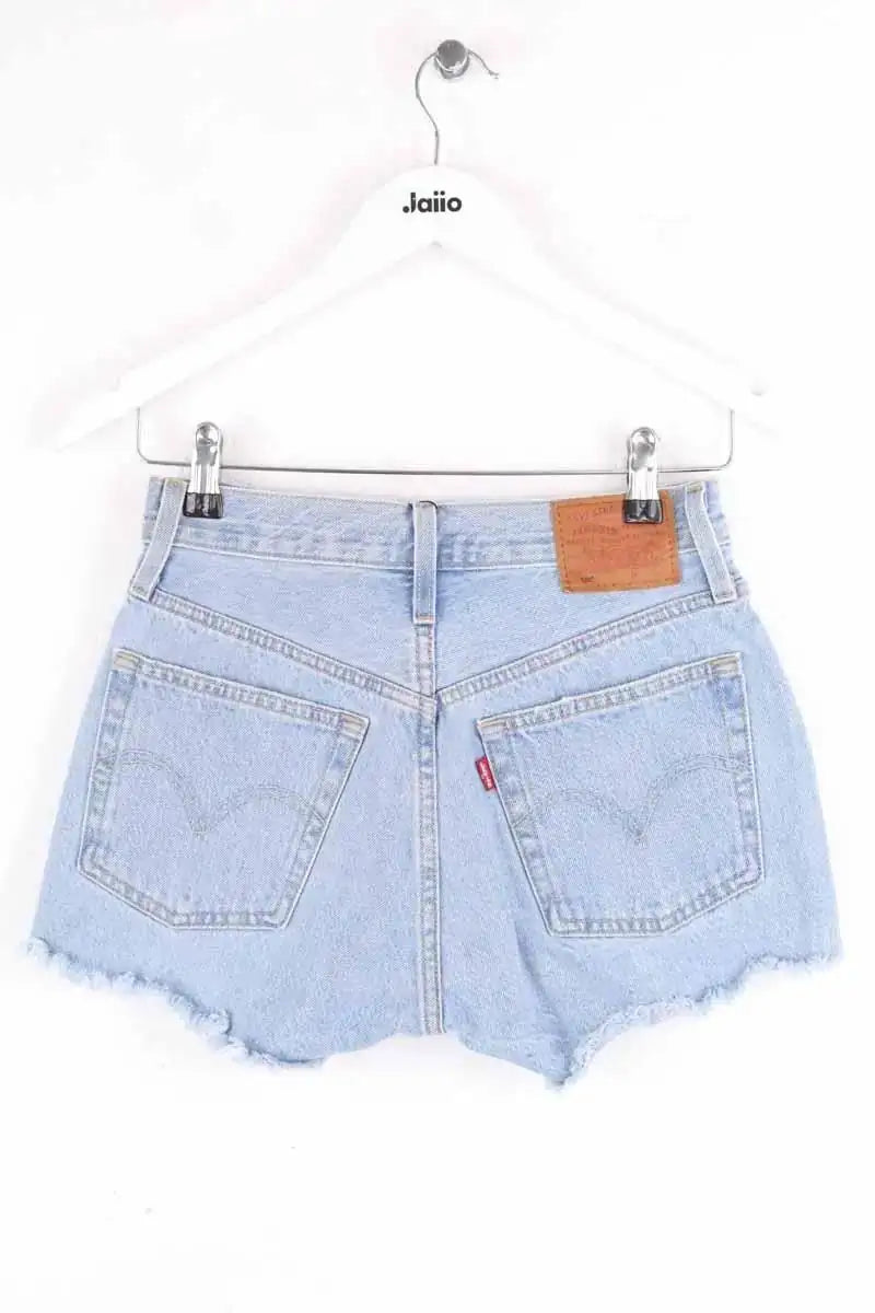 Mini short Levi's 501 Bleu en Coton
