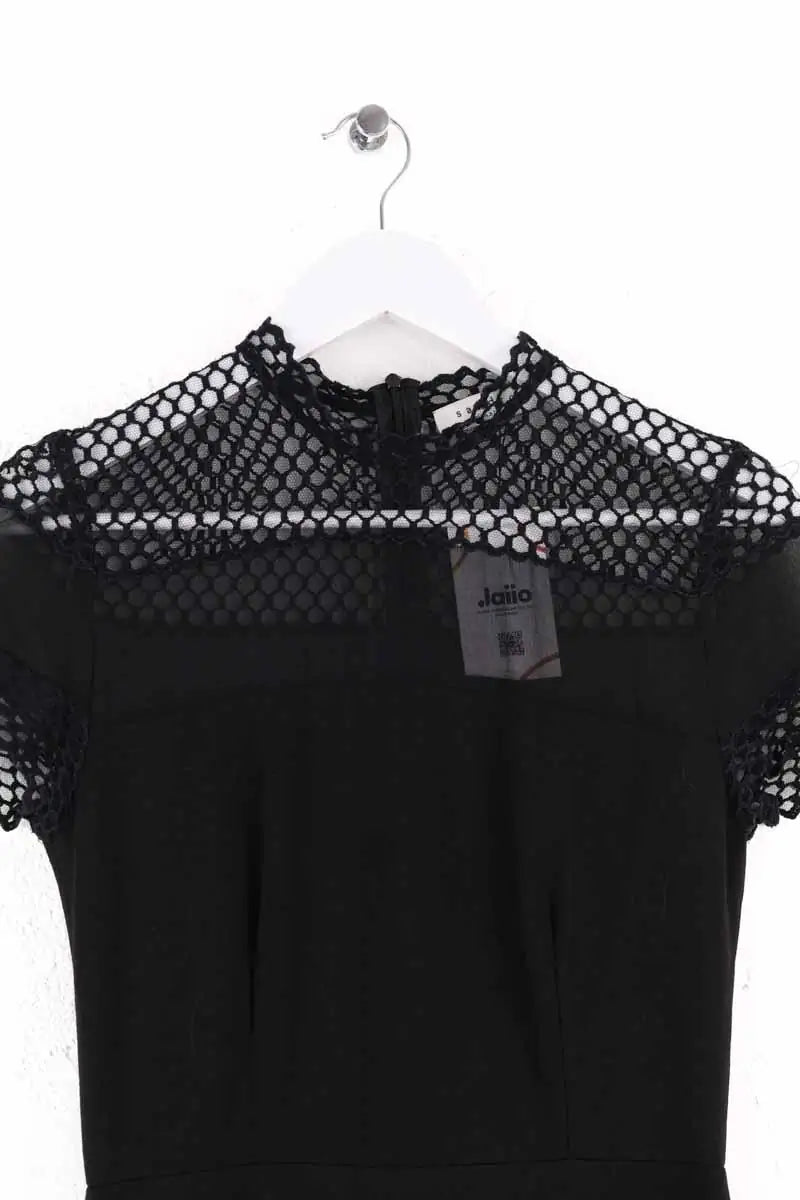 Robe Sandro Noir en Synthétique