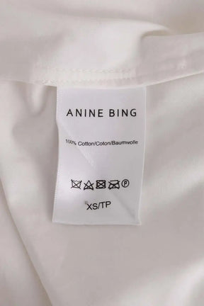 Chemise Anine Bing Blanc en Coton