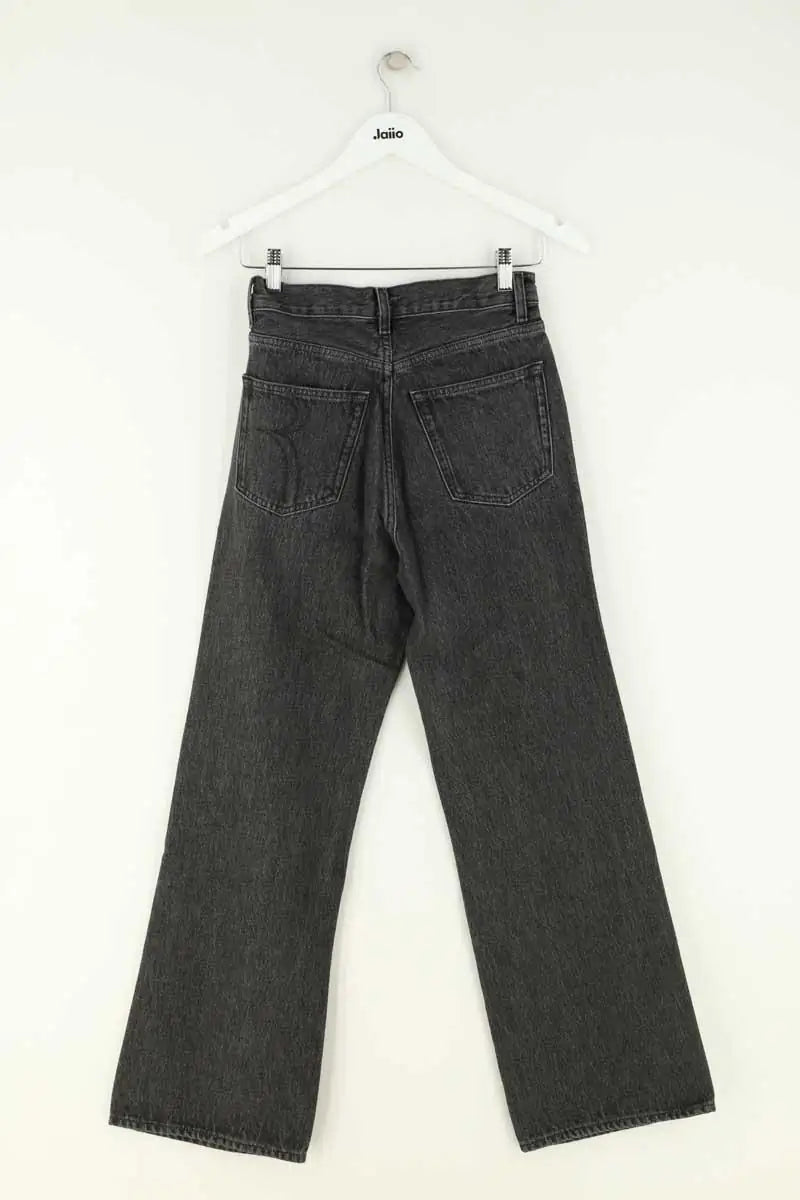 Jean large Rouje Concorde Noir en Coton
