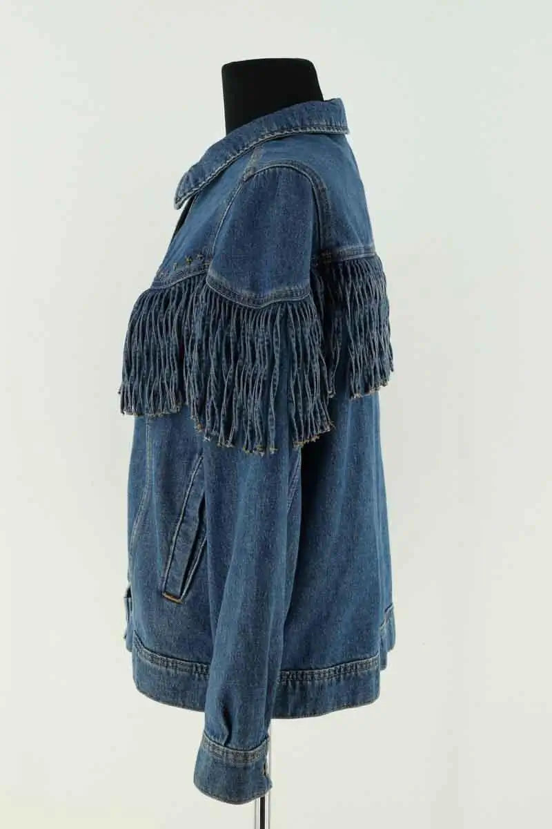 Veste Balzac Bleu en Coton