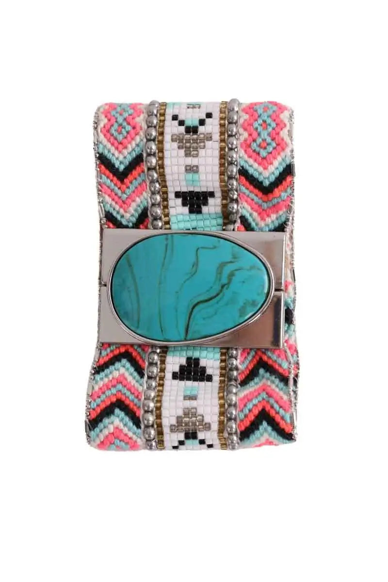 Bracelet Hipanema Multicolore en Tissu