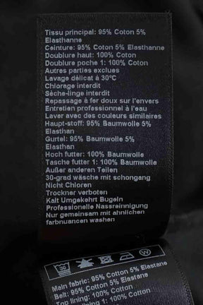 Mi-longueur Bash  Noir