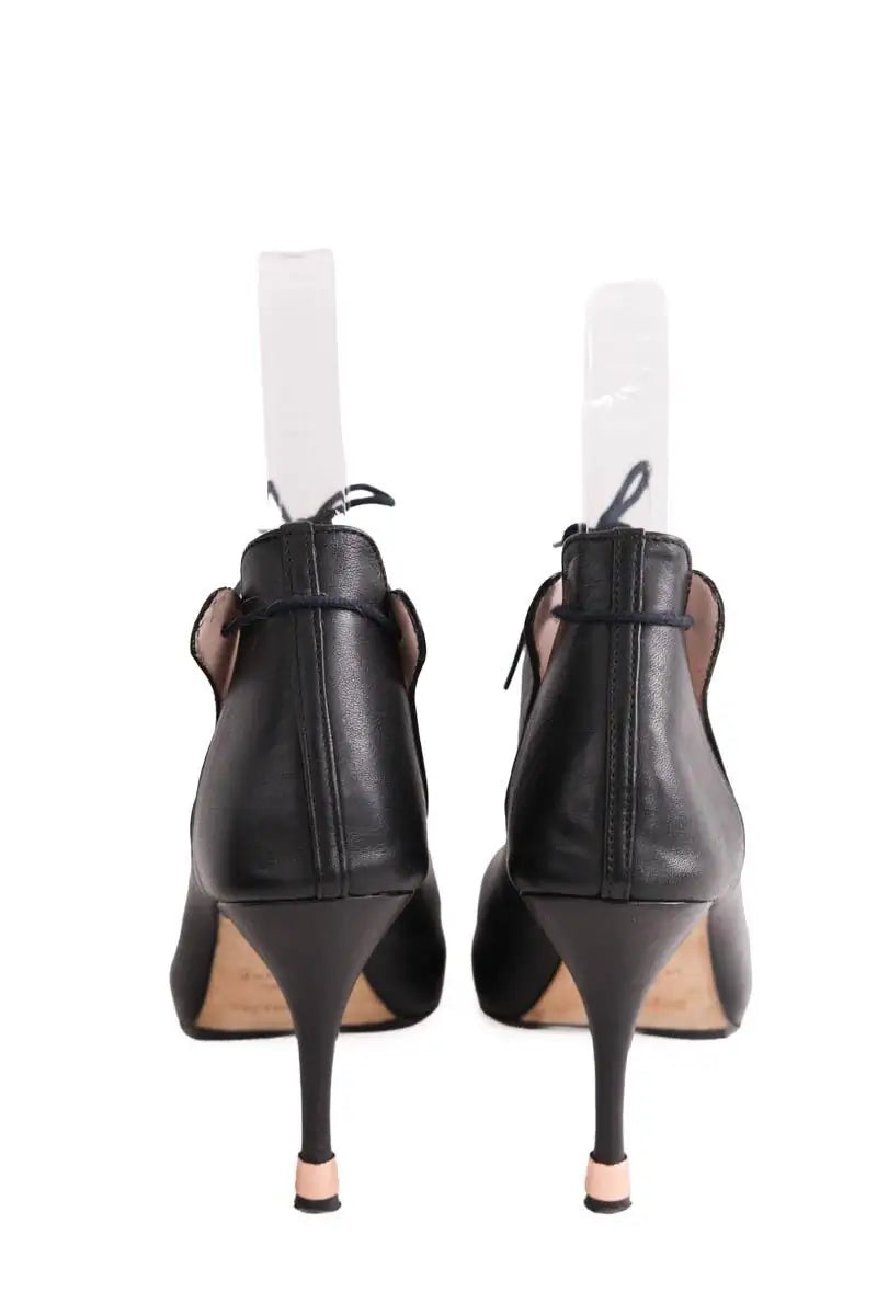 Talons Repetto Noir en Cuir