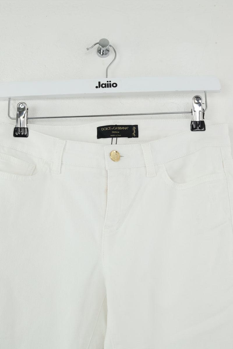 Jean droit Dolce & Gabbana  Blanc