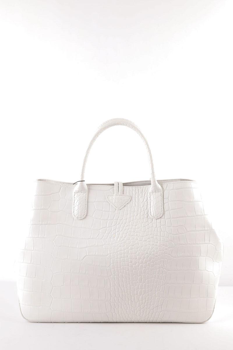 Sac à main Longchamp  Blanc