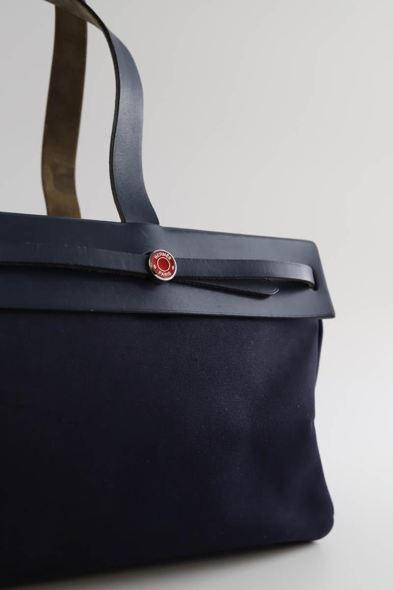 Sacs à main Hermès Herbag Marine