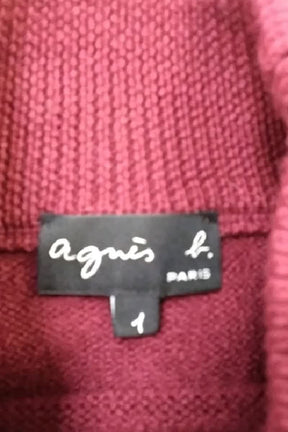Robe Agnès B.  Rouge