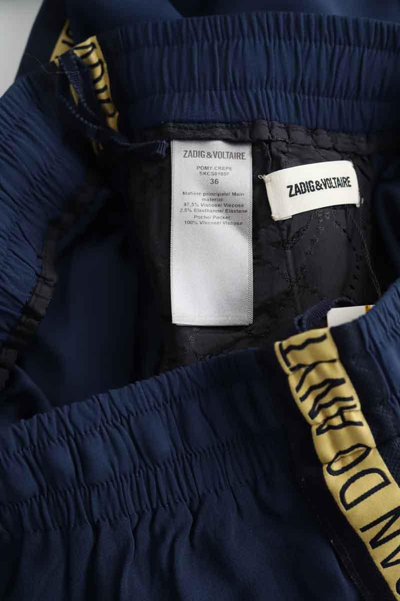 Droit Zadig & Voltaire  Bleu