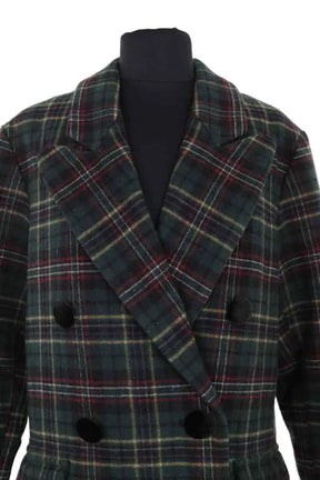 Manteau Manoush Vert en Laine