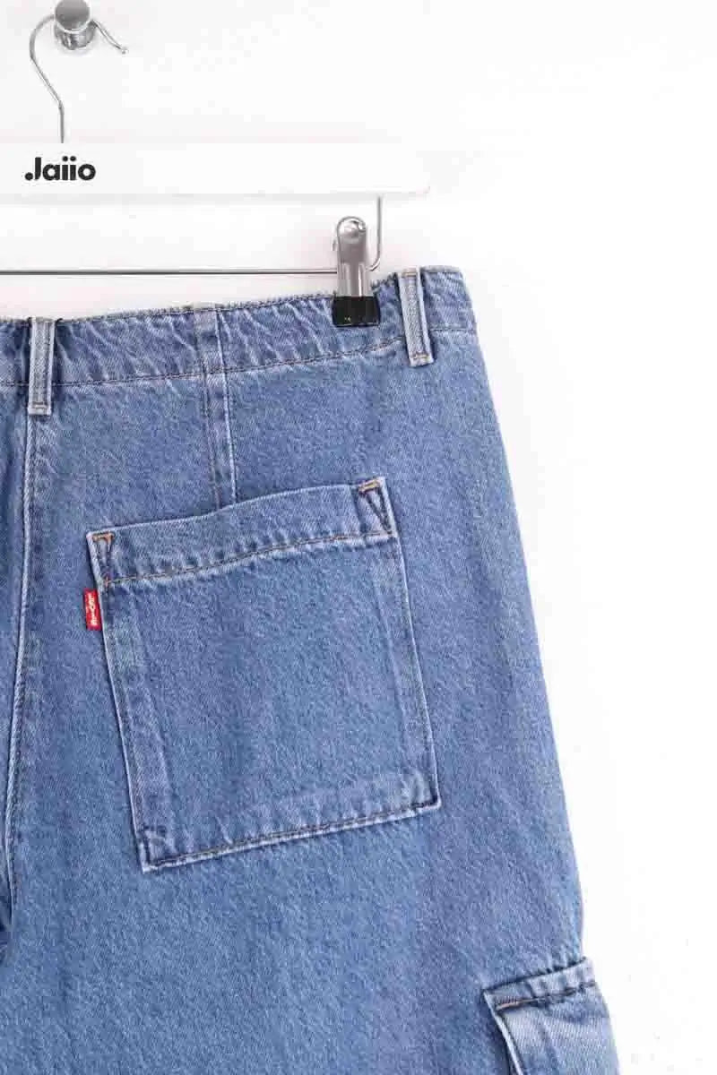 Jean large Levi's Bleu en Coton