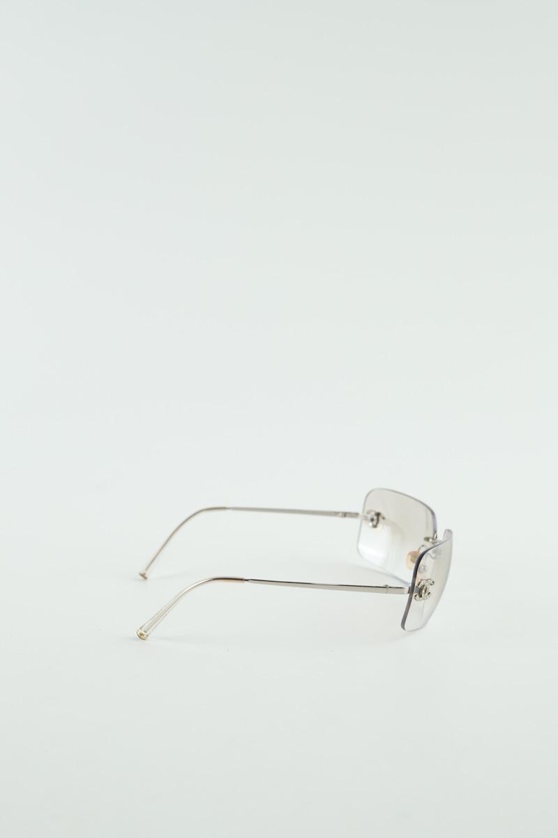 Lunettes de soleil Chanel  Argent