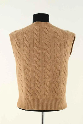 Top sans manche Ralph Lauren Beige en Coton