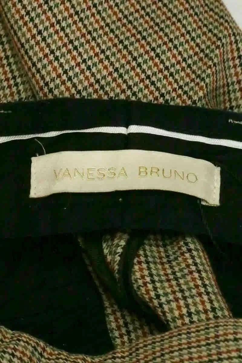 Pantalon droit Vanessa Bruno Beige en Coton