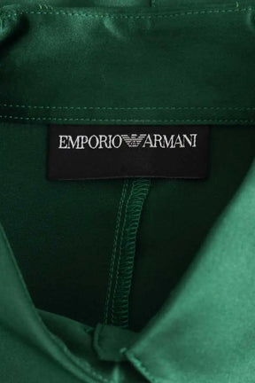 Blouse Emporio Armani Vert en Soie