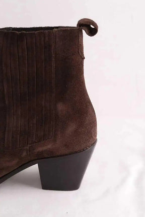 Boots LK Bennett Jolene Marron en Daim