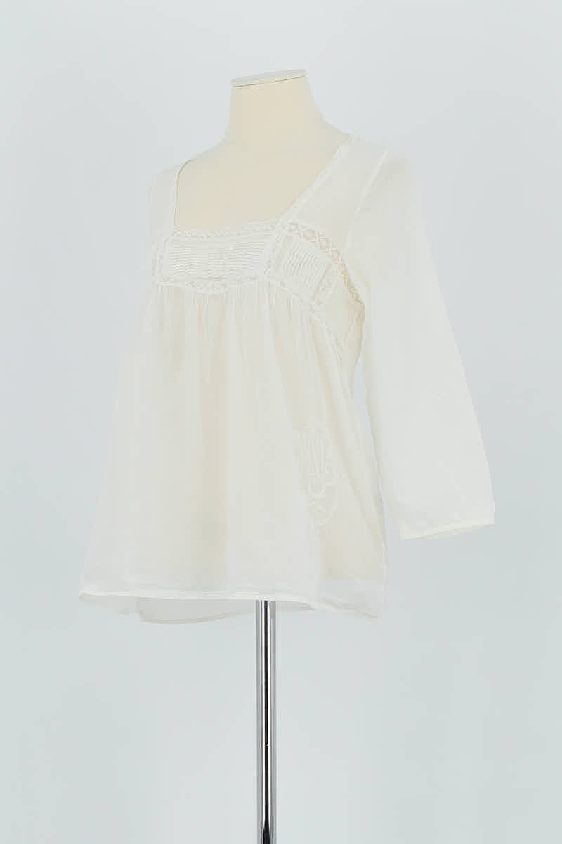 T-shirts Maje  Blanc