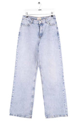 Jean large Sézane Bleu en Coton, taille M - Seconde Main