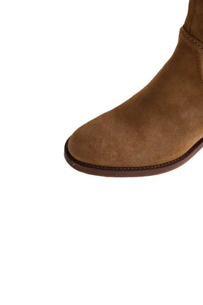 Bottes Sessun Camel en Daim