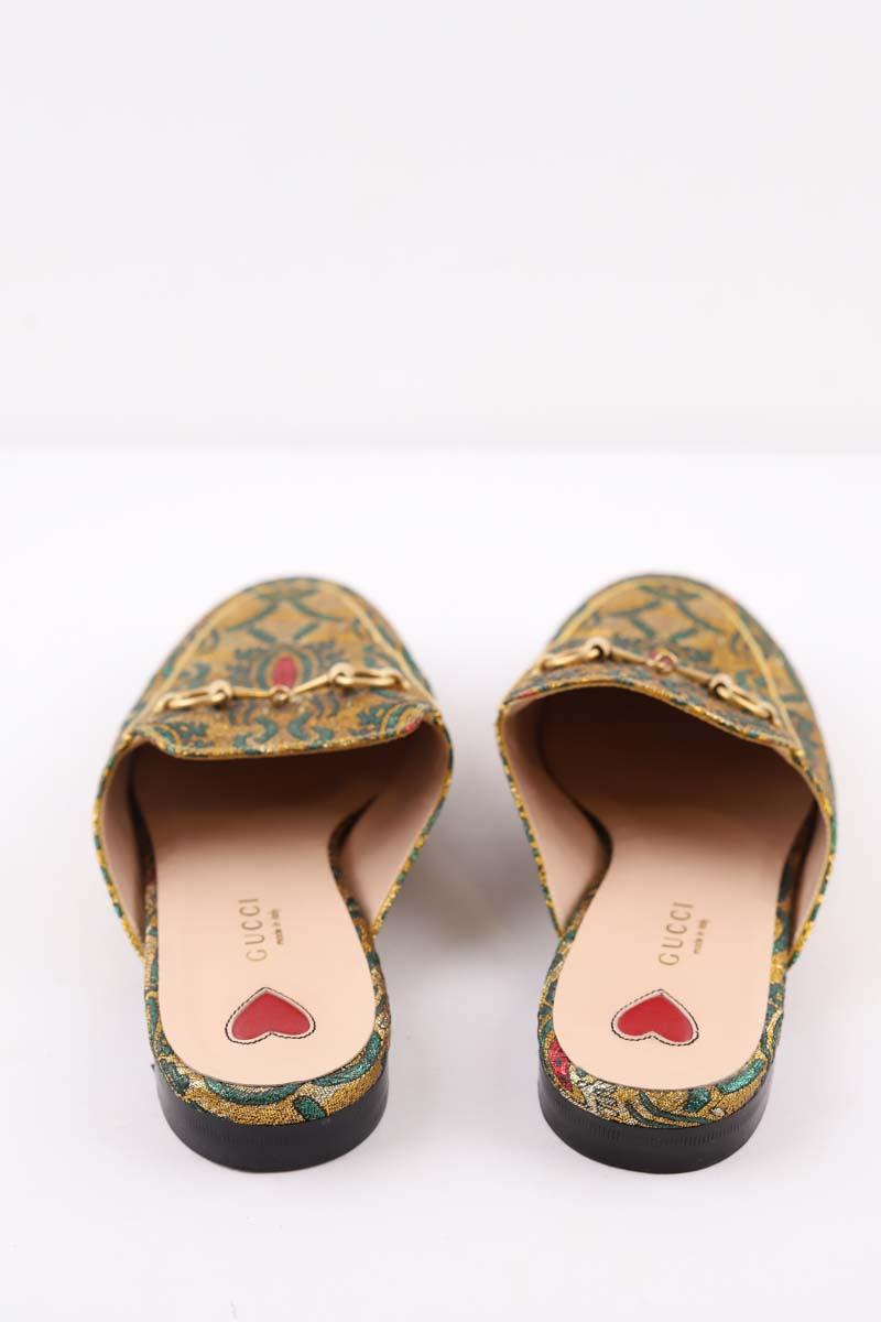Mules Gucci  Doré
