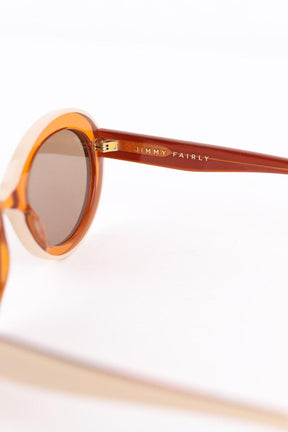 Lunettes de soleil Jimmy Fairly  Orange