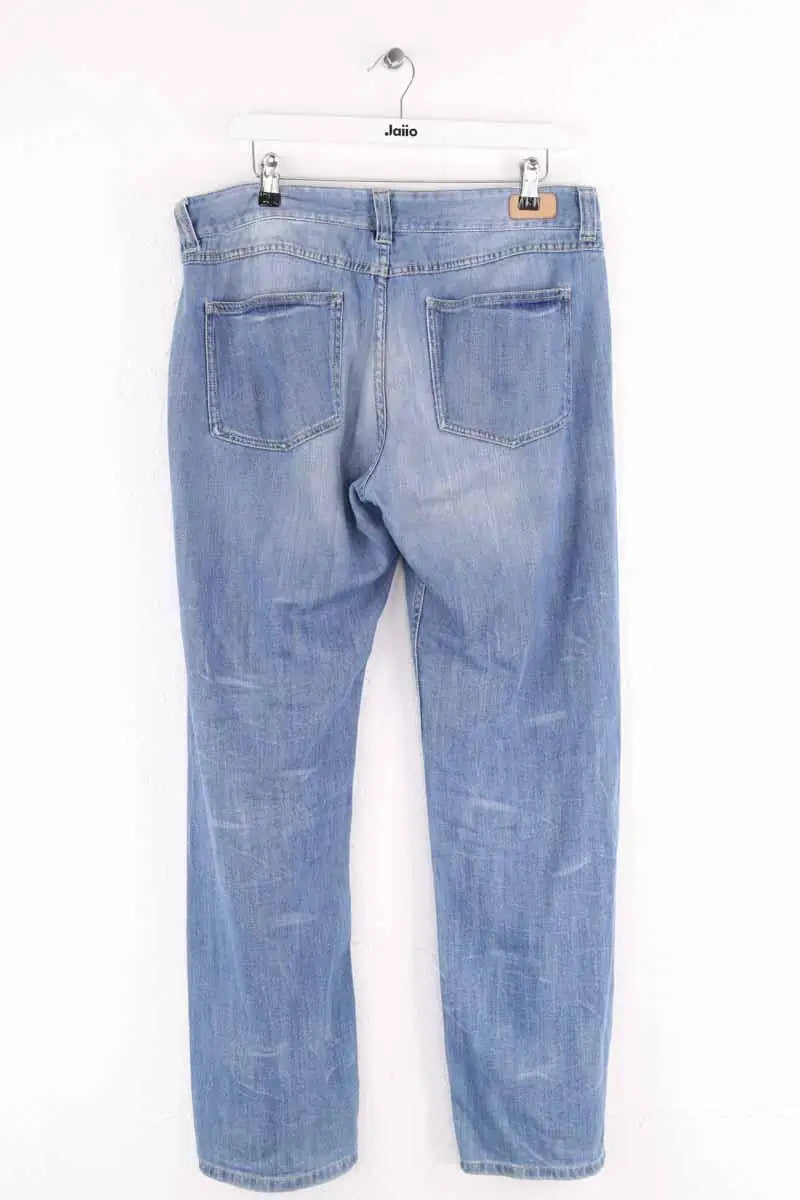 Jean droit Isabel Marant Étoile Bleu en Coton