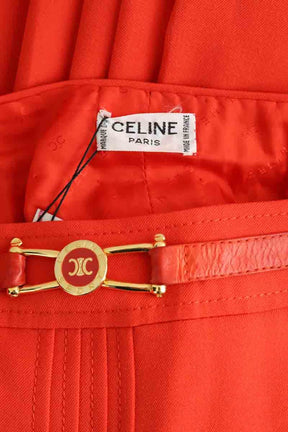 Mi-longueur Celine  Orange