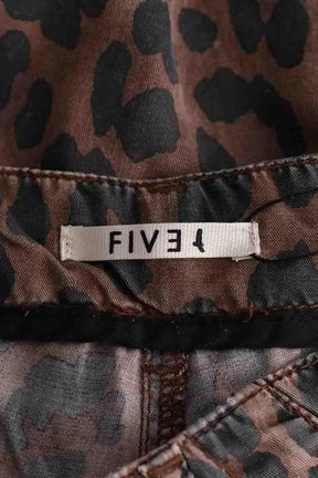 Pantalon FIVE Marron en Coton