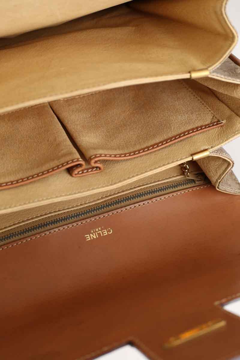 Sacs à bandoulière Celine Triomphe Marron