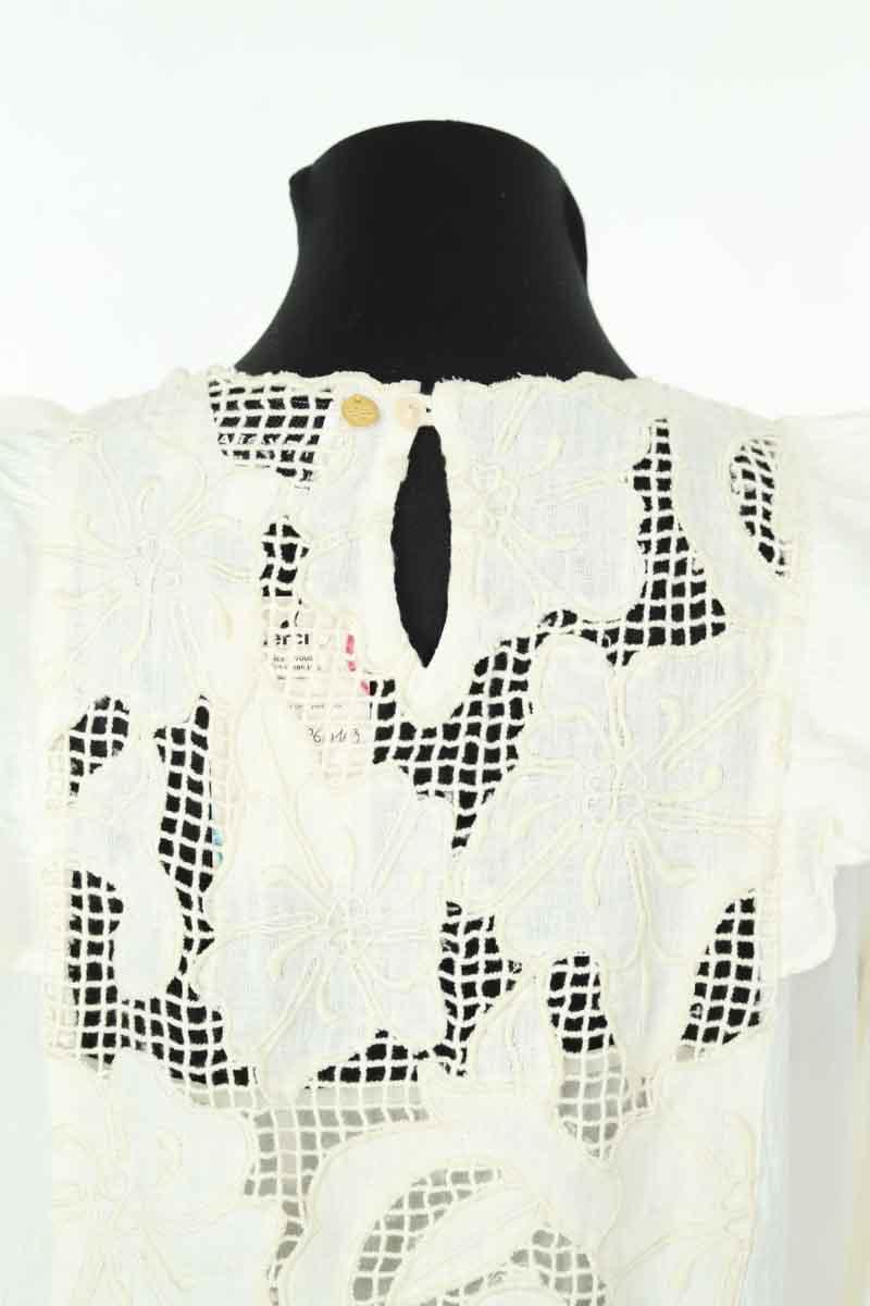 Mi-longueur Antik Batik  Ecru
