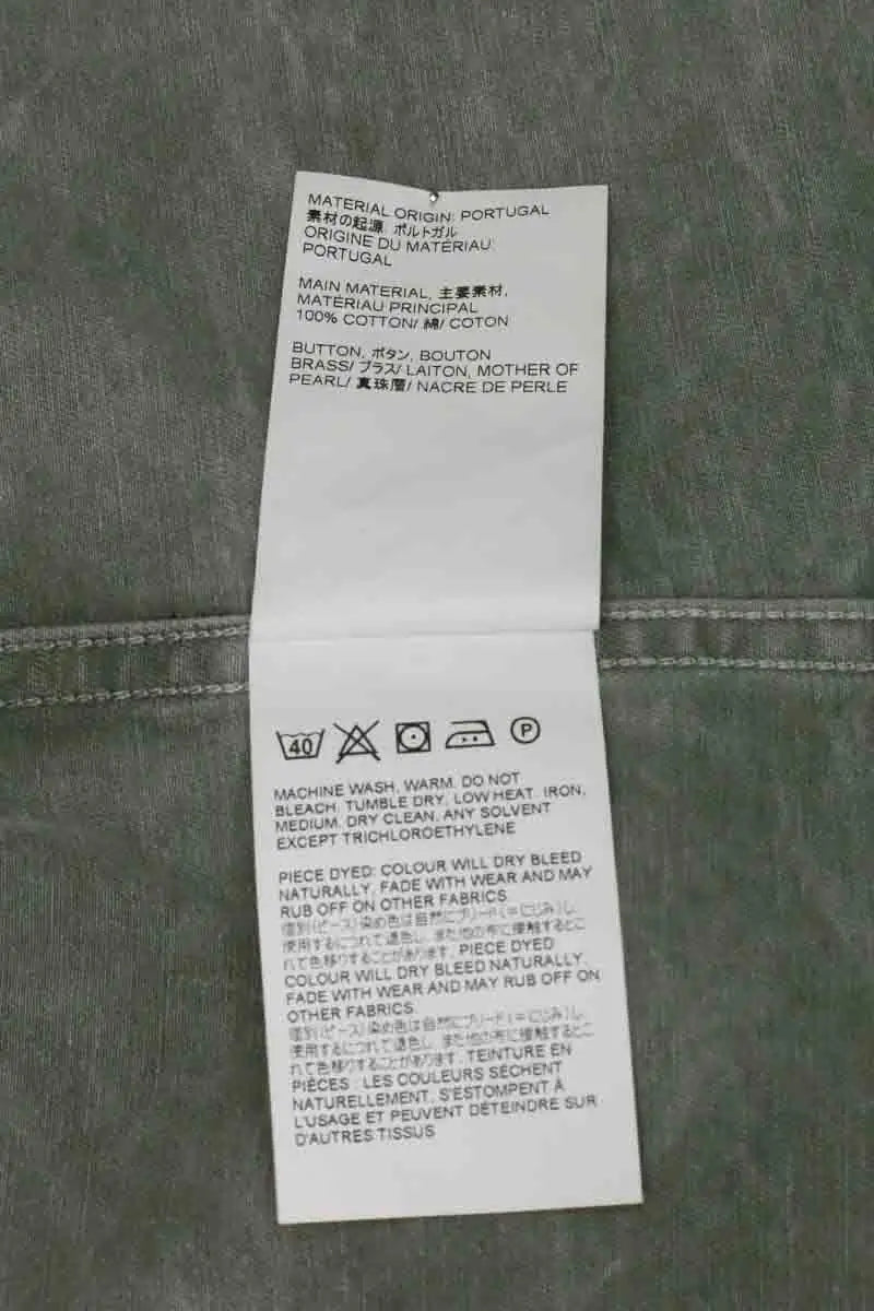 Chemise Our Legacy Gris en Coton
