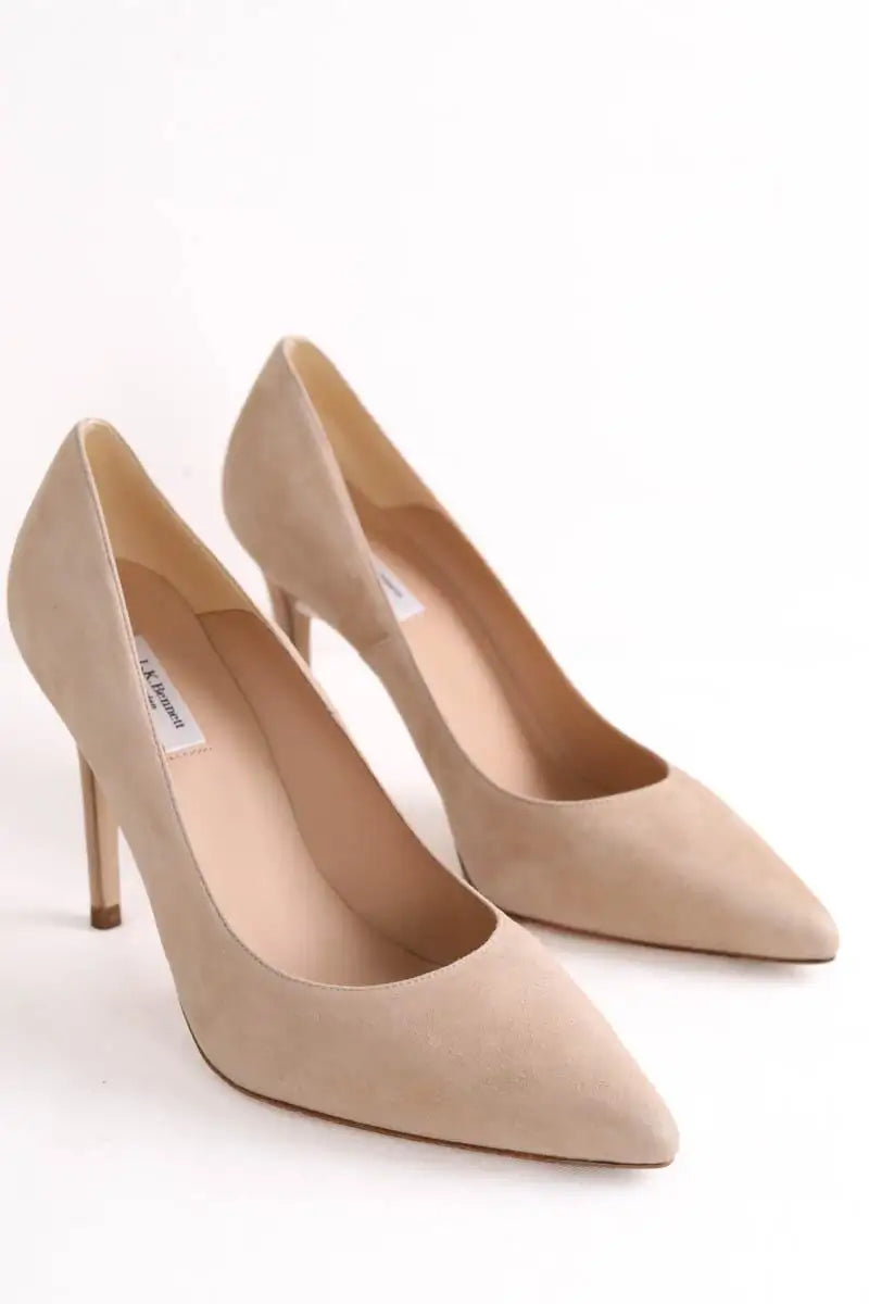 Talons LK Bennett Fern Beige en Daim