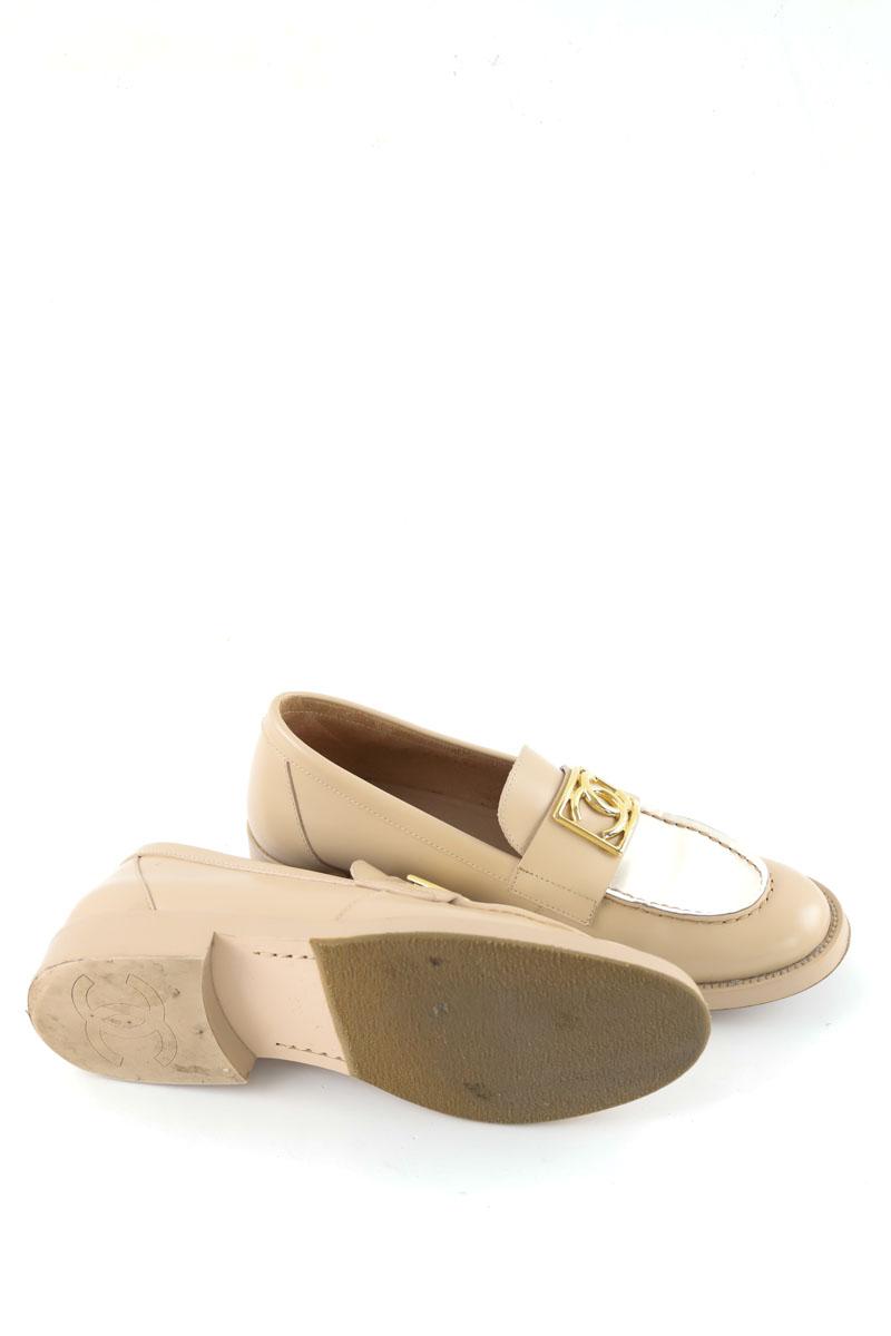 Mocassins Chanel  Beige
