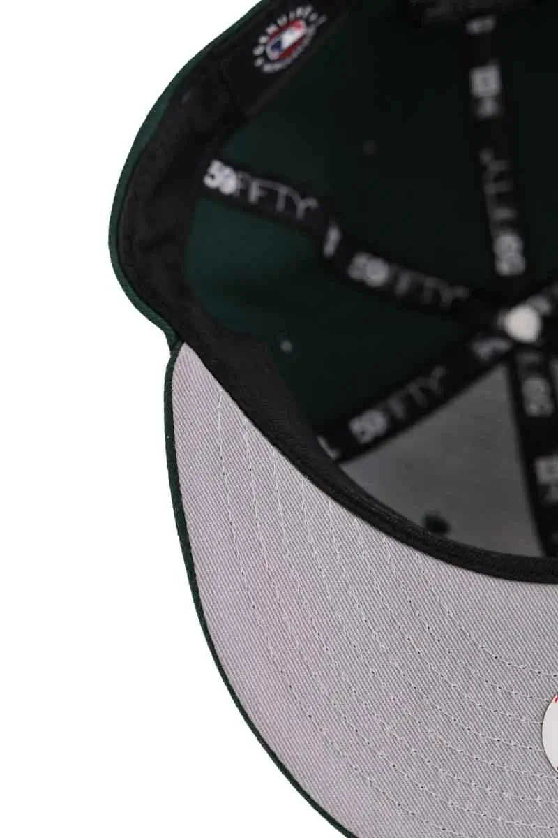 Casquette New Era Vert en Coton