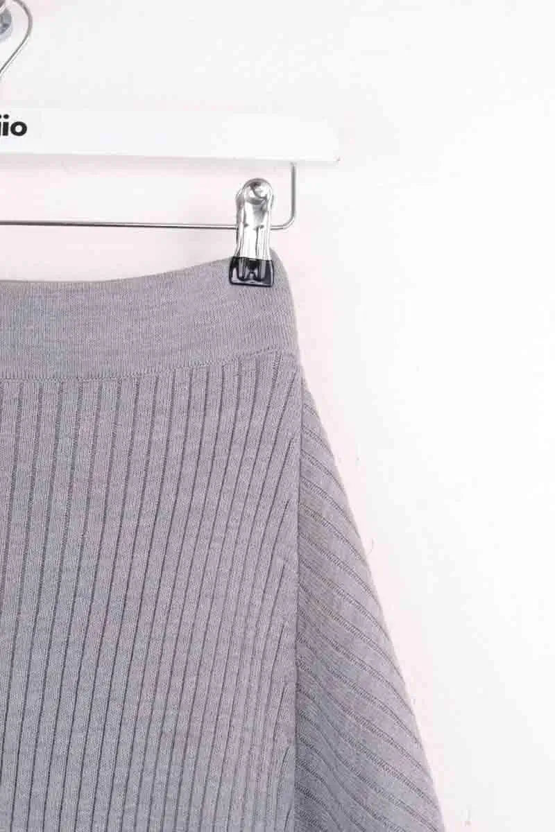 Jupe Pinko Gris en Laine
